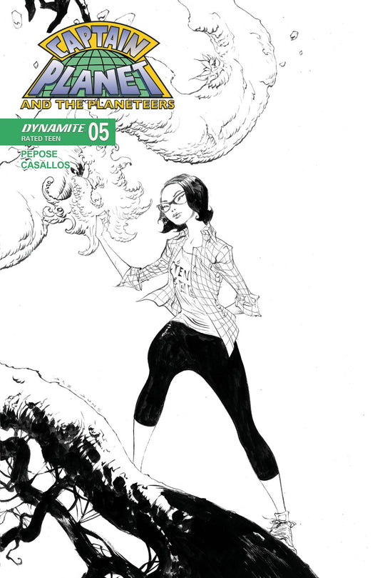 Captain Planet #5 G 1:10 Lee Line Art Variant (09/17/2025) Dynamite