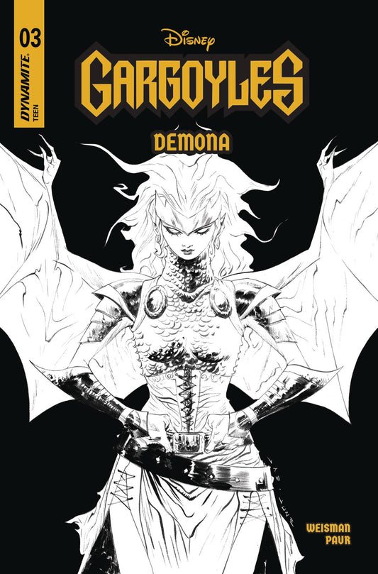Gargoyles Demona #3 G 1:10 Jae Lee Line Art Variant (09/03/2025) Dynamite