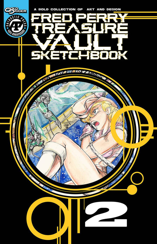 Fred Perry Treasure Vault Sketchbook 2 B Gold Foil (09/24/2025) Antarctic - Golden Apple Comics