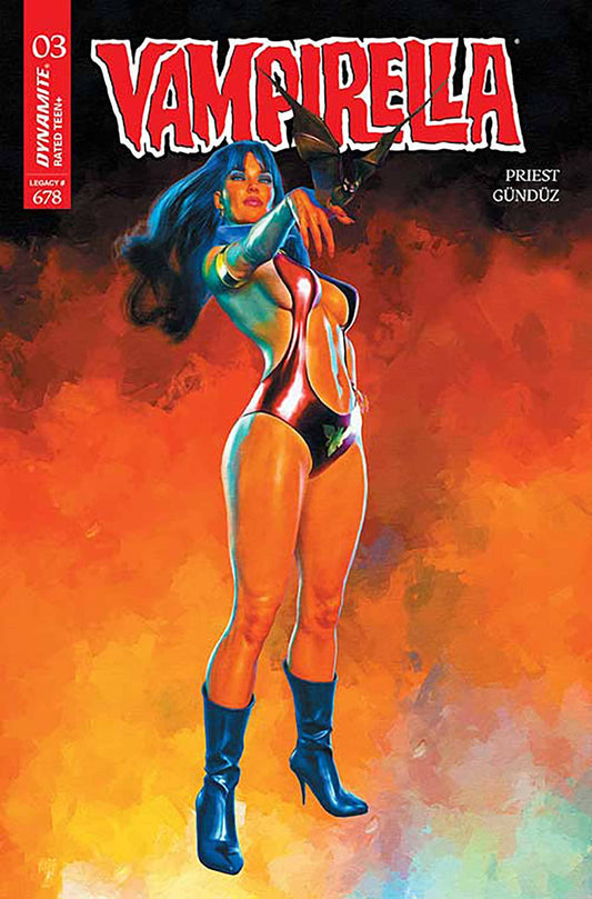 Vampirella (2025) #3 Zc 1:10 Mark Spears Black Variant (06/18/2025) Dynamite