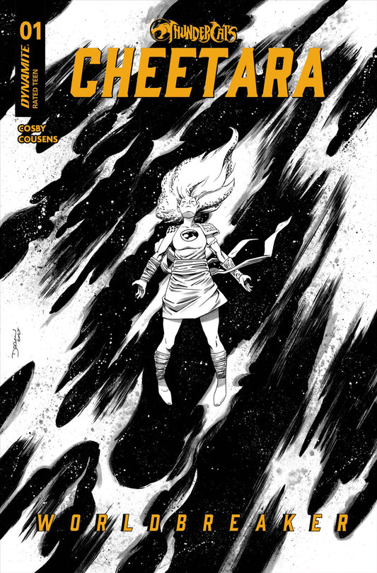Cheetara Worldbreaker #1 L 1:10 Line Art (10/29/2025) Dynamite