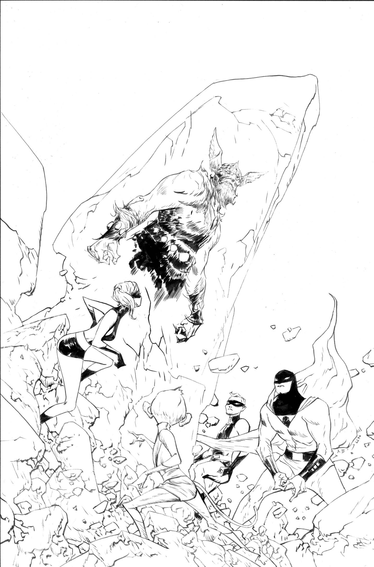 Space Ghost (2025) #3 I 1:15 Lee Line Art Virgin (09/24/2025) Dynamite - Golden Apple Comics
