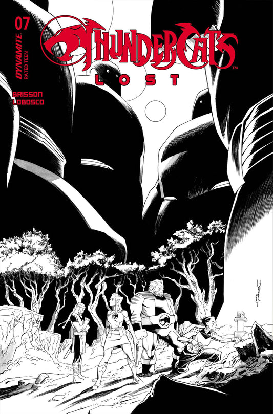 Thundercats Lost #7 H 1:10 Shalvey Line Art (09/10/2025) Dynamite