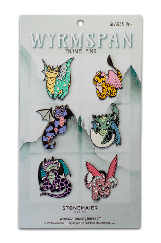 Stonemaier Games: Enamel Pins - Wyrmspan (6) - Golden Apple Comics
