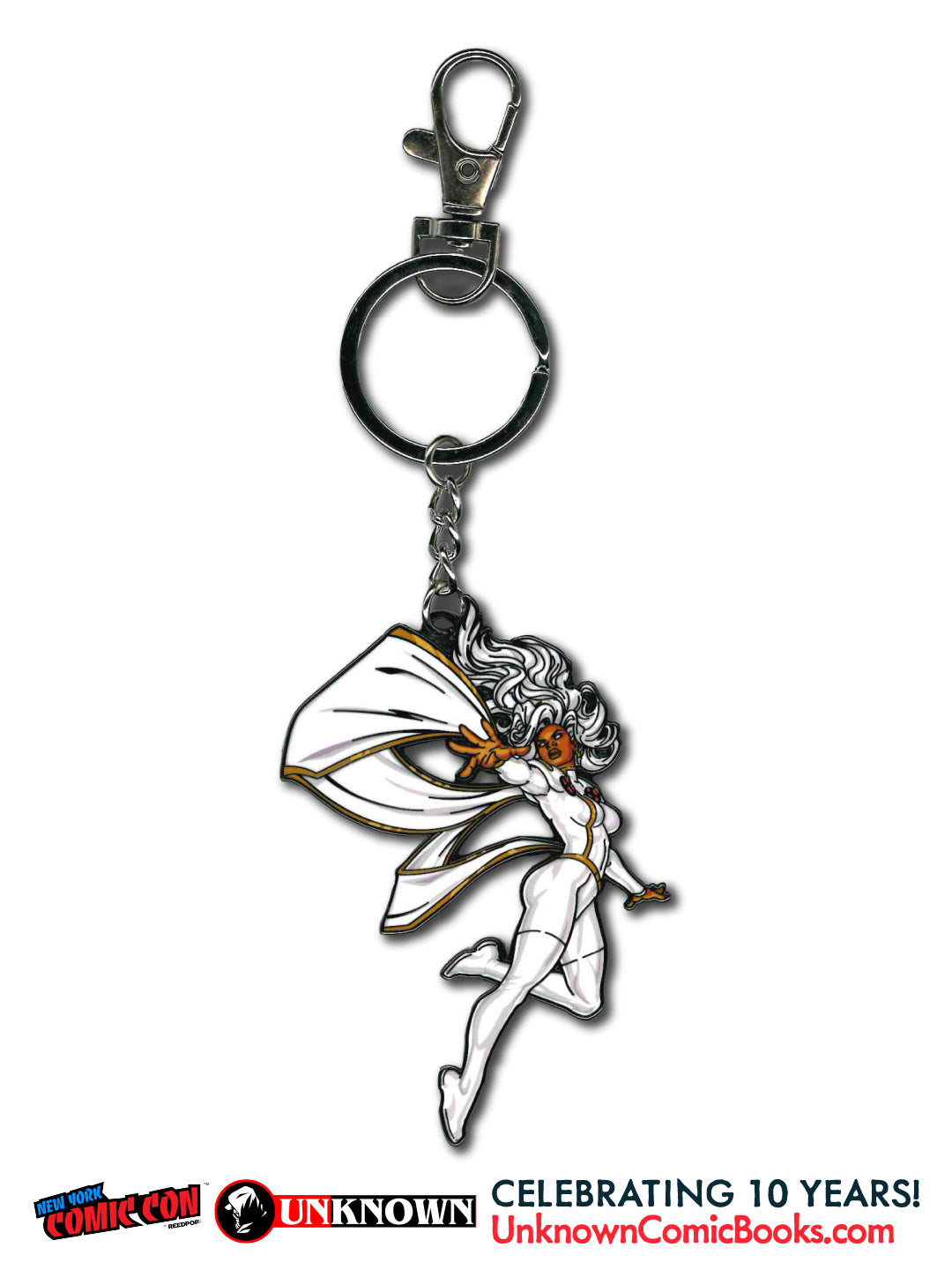 Storm Keychain NYCC 2026 | David Nakayama | Unknown Comic Books Exclusive (10/28/2026) - Golden Apple Comics