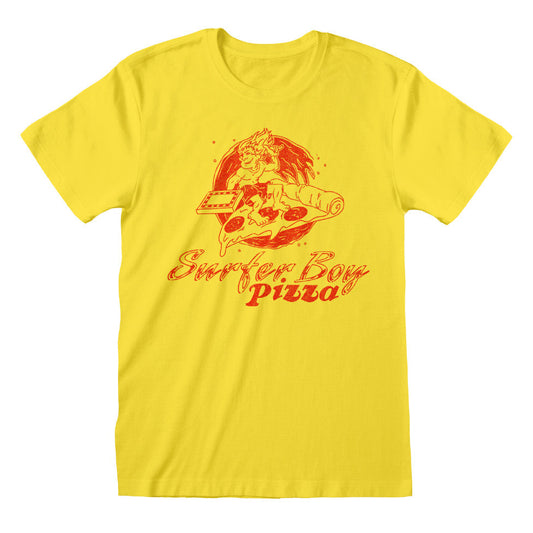 Tees: Stranger Things 4, Surfer Boy Pizza (Unisex)