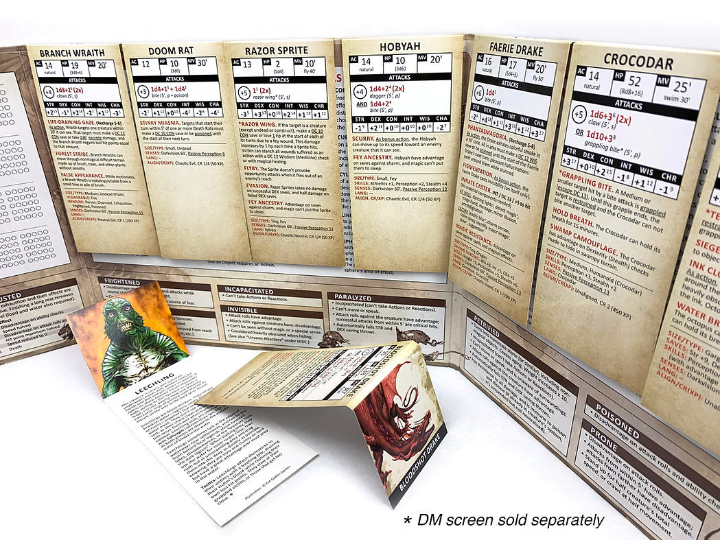 Stat Trackers: Friends & Foes - From the Wild - Golden Apple Comics