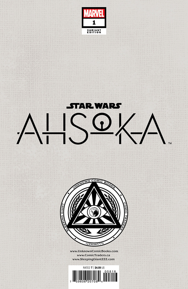 Star Wars: Ahsoka #1 Unknown Comics David Nakayama Virgin Exclusive  Var (07/10/2024) - Golden Apple Comics