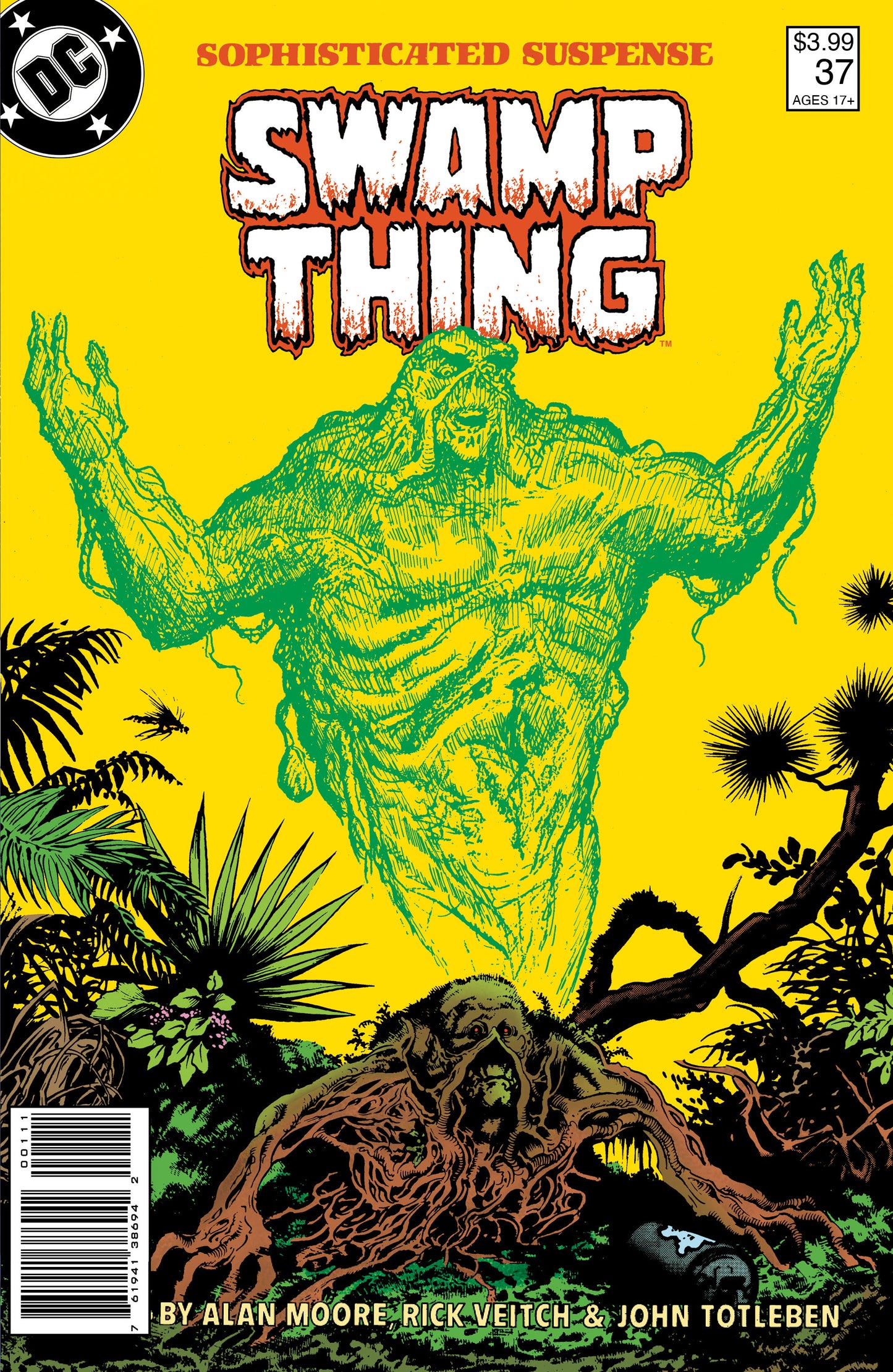 Saga Of The Swamp Thing #37 Facsimile Edition A Stephen R Bissette & John Totleben (03/12/2025) Dc