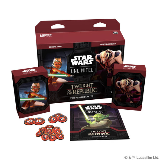 Star Wars: Unlimited - Twilight of the Republic Two-Player Starter Decks