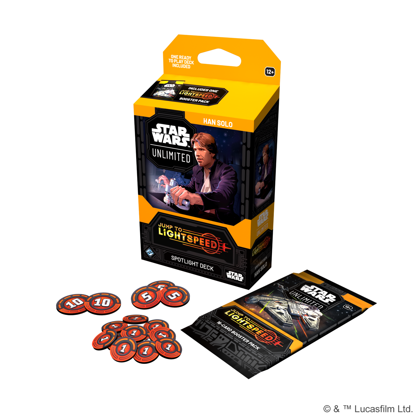 Star Wars: Unlimited - Jump to Lightspeed Spotlight Deck - Han Solo