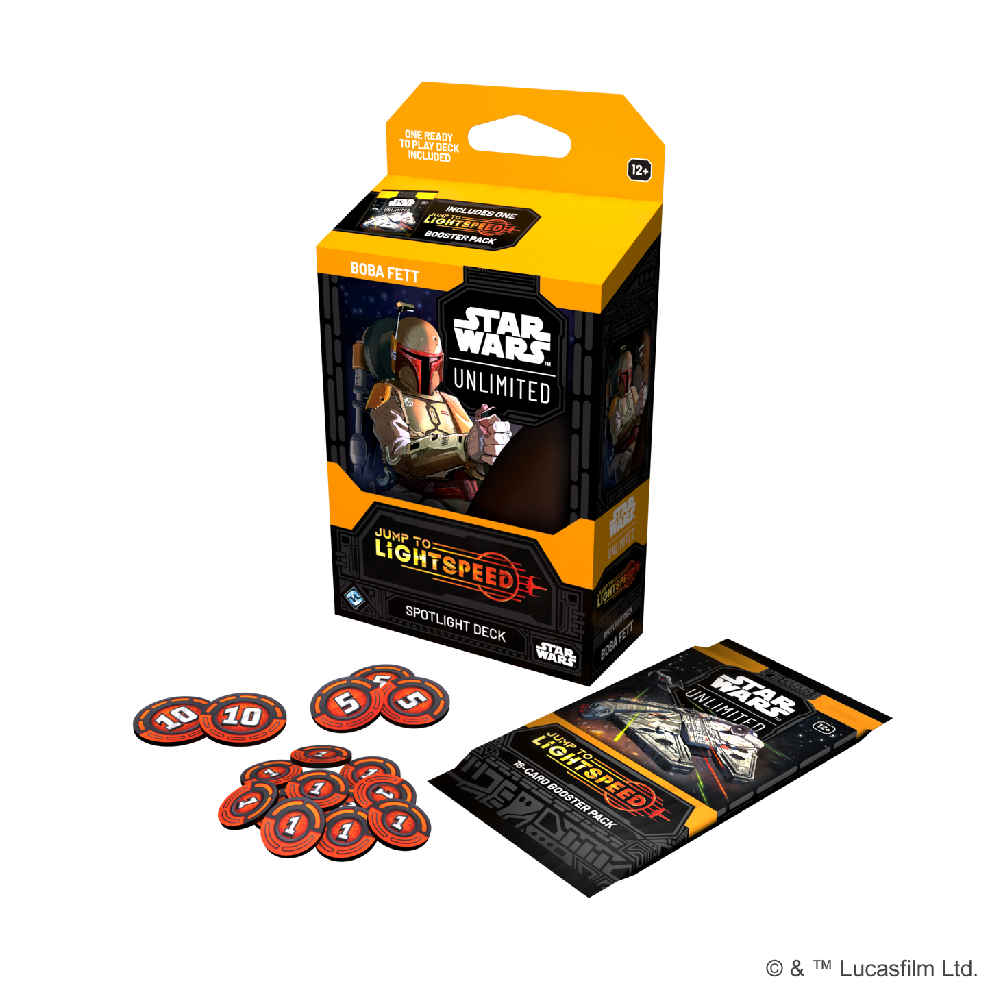 Star Wars: Unlimited - Jump to Lightspeed Spotlight Deck - Boba Fett