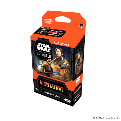 Star Wars: Unlimited - A Lawless Time Spotlight Deck - Leia Organa - Golden Apple Comics