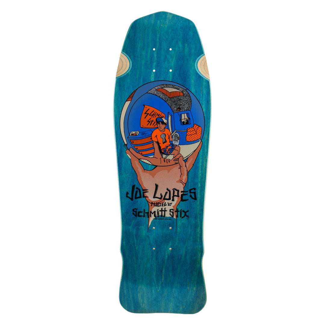 Schmitt Stix Joe Lopes Crystal Ball 9.875" Skateboard Deck