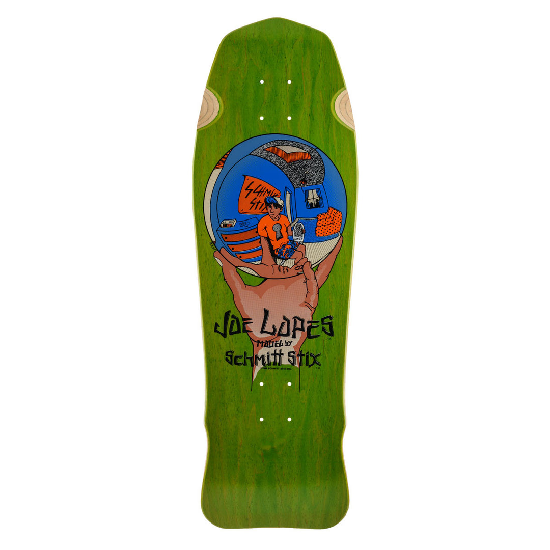 Schmitt Stix Joe Lopes Crystal Ball 9.875" Skateboard Deck