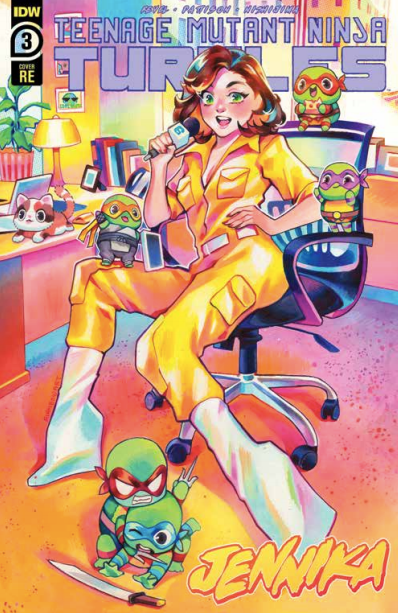TMNT JENNIKA #3 SSCO RIAN GONZALES RIANBOWART VARIANT 2020
