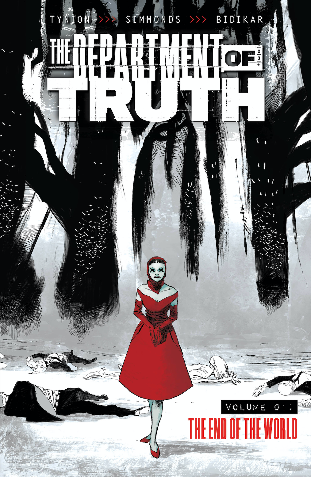 DEPARTMENT OF TRUTH VOL. 1 TRADE PAPERBACK SSCO DELL'EDERA & NIRO SIKTC HOMAGE SPOT COLOR VARIANT 2021