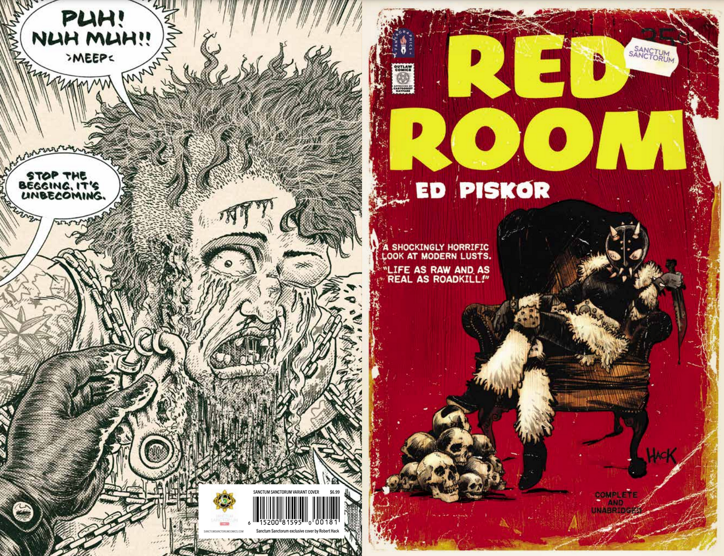 RED ROOM #1 SSCO ROBERT HACK VARIANT 2021