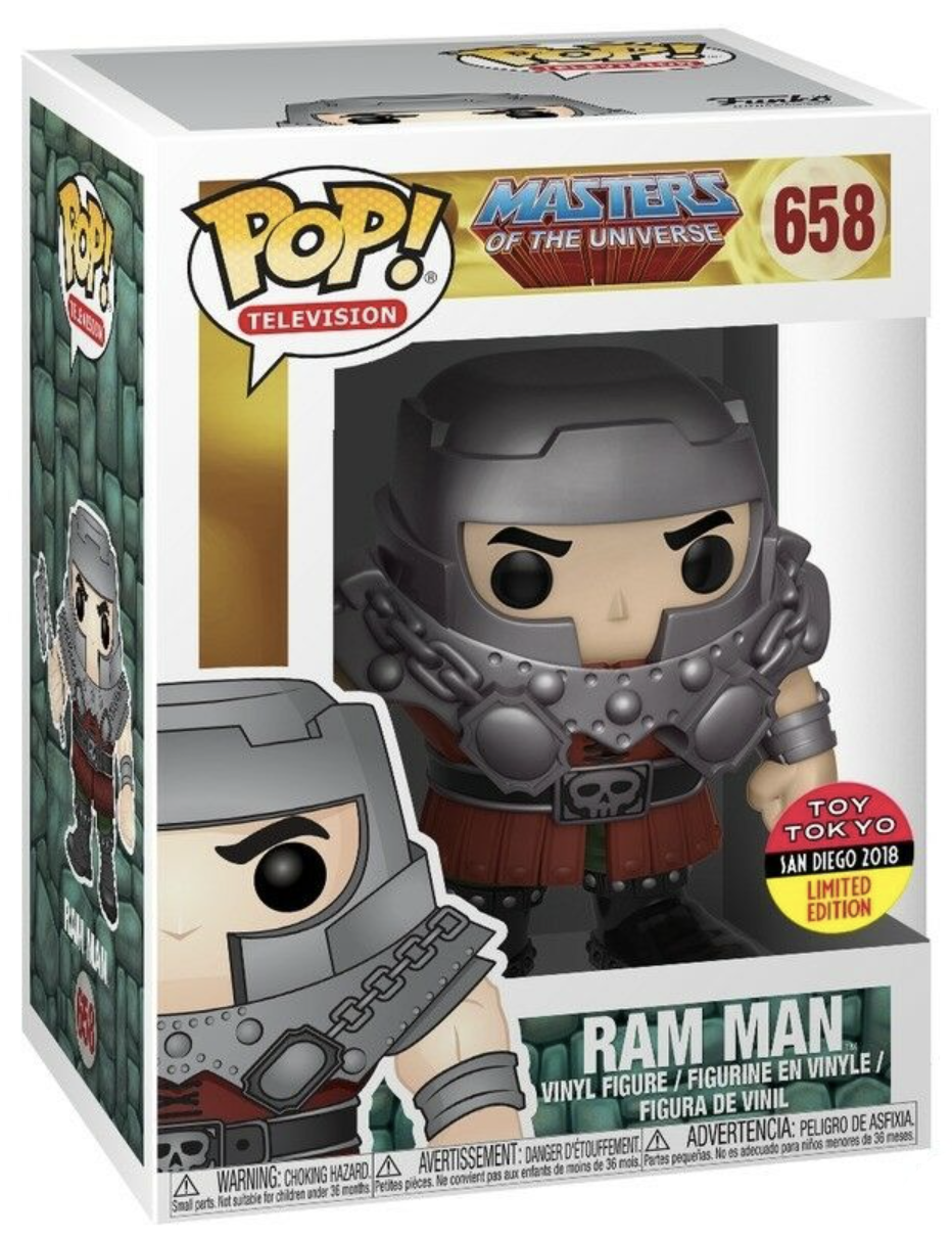 POP! Television: 658 MOTU, Ram Man Exclusive