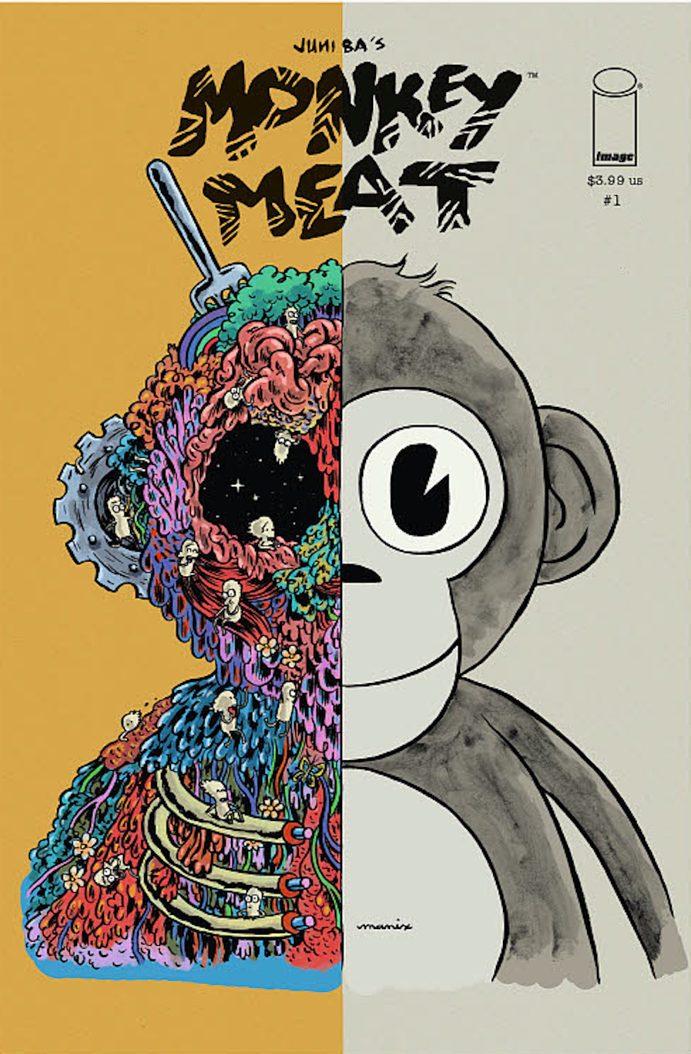MONKEY MEAT #1 SSCO CO MANIX ABRERA EXCLUSIVE VARIANT 2022