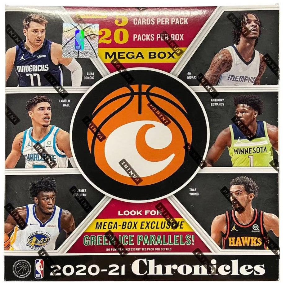 2020/21 Panini Chronicles Basketball Mega Box (Green Parallels!) (Fanatics)