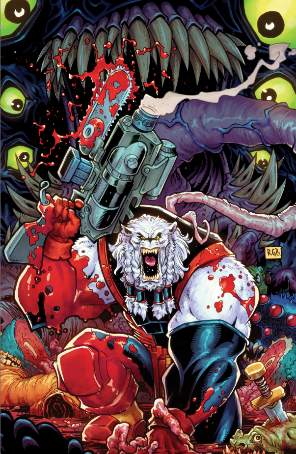 BATTLE BEAST #6 Ryan G. Browne SPOT FOIL Variant EXCLUSIVE