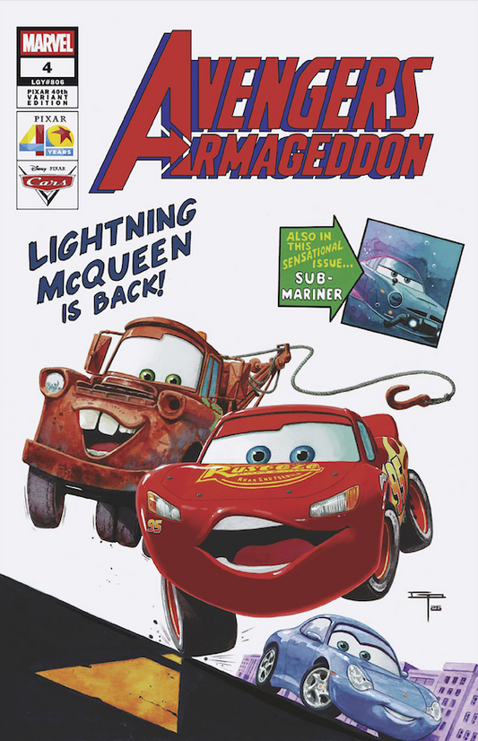 Avengers Armageddon #4 E German Peralta Pixar 40Th Variant (09/16/2026) Marvel