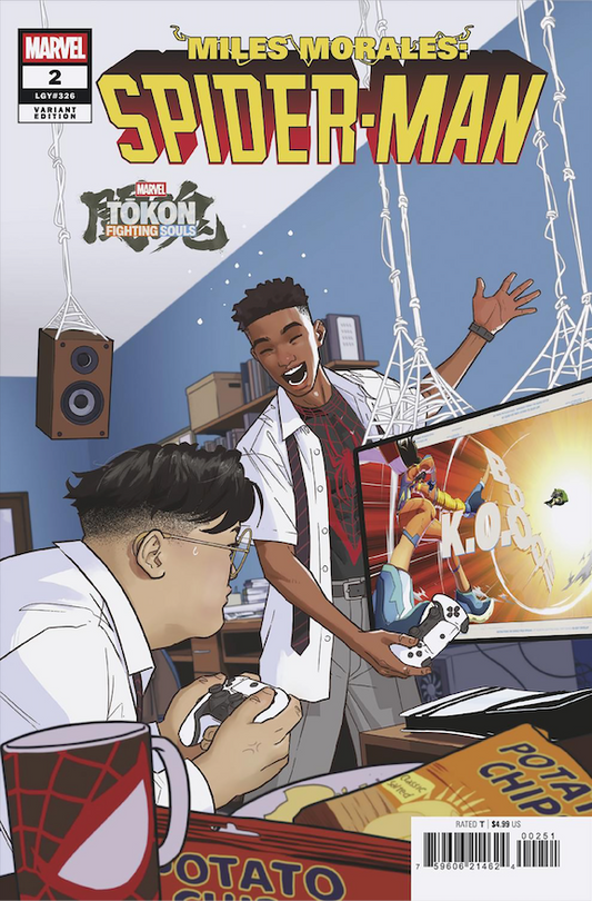 Miles Morales Spider-Man #2 C Nico Leon Tokon Fighting Souls Battle Variant (09/23/2026) Marvel