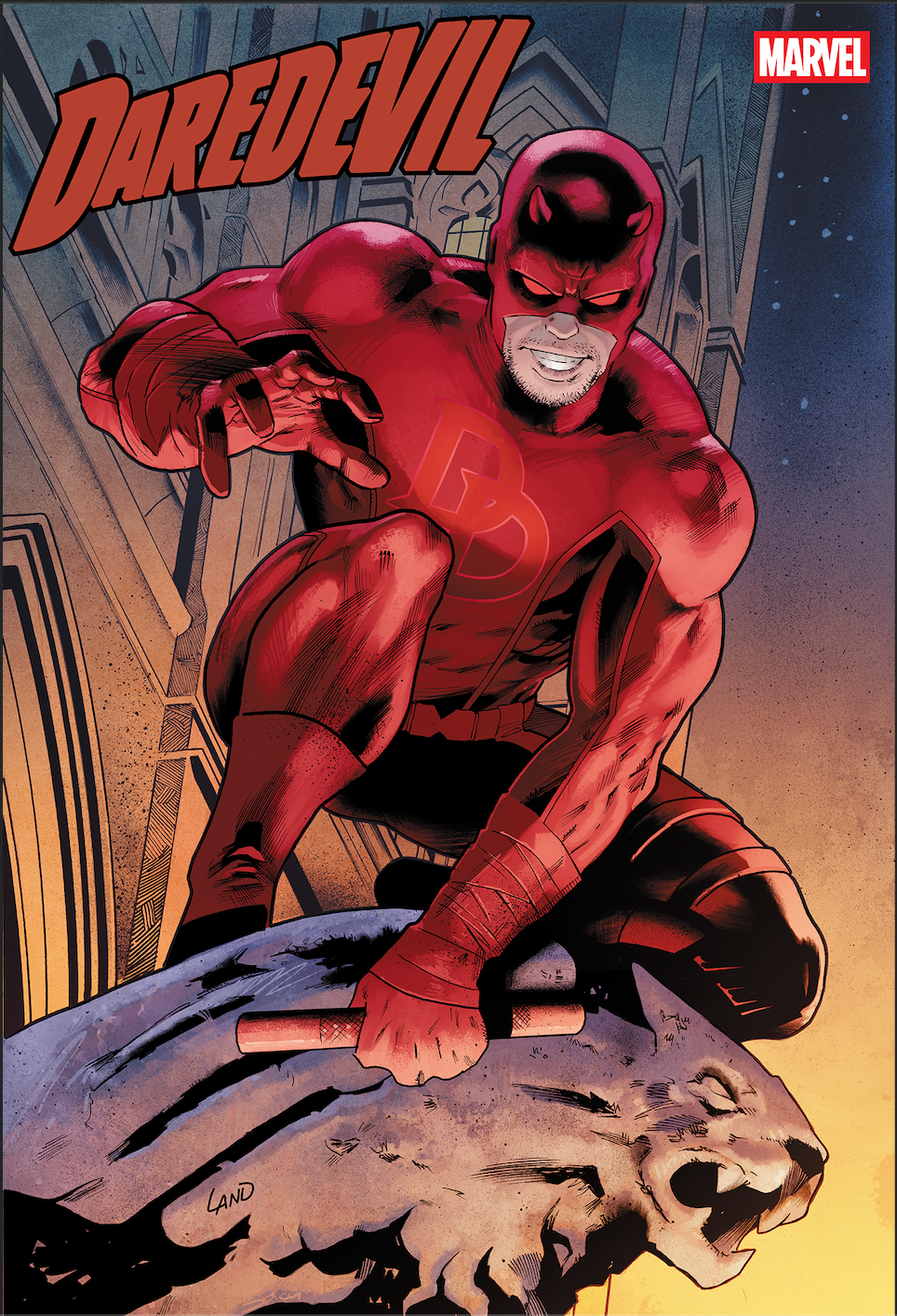 Daredevil #8 E 1:25 Greg Land Variant (10/28/2026) Marvel