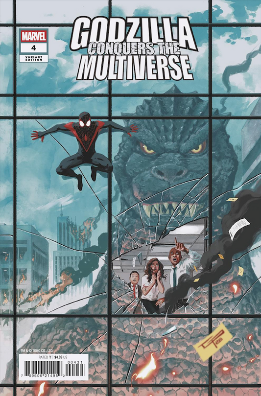 Godzilla Conquers The Multiverse #4 C German Peralta Variant (10/28/2026) Marvel
