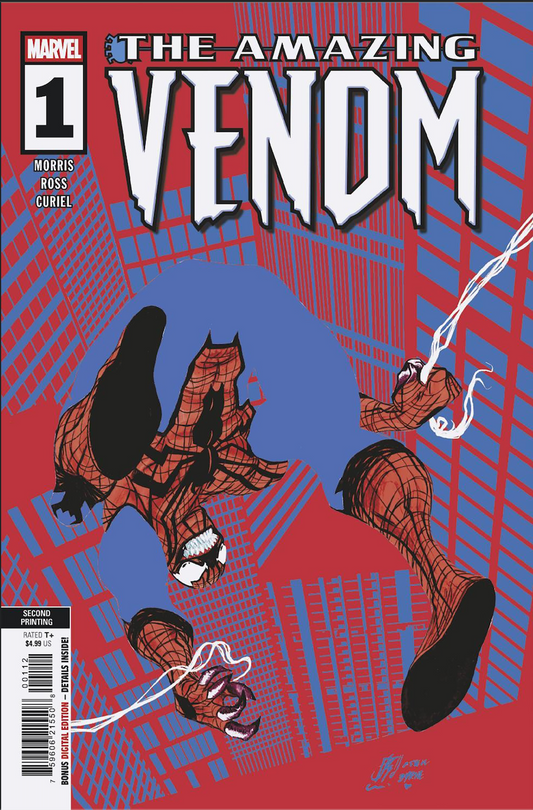 The Amazing Venom #1 2nd Print Stefano Caselli Variant SIGNED Jordan Morris (11/18/2026) Marvel