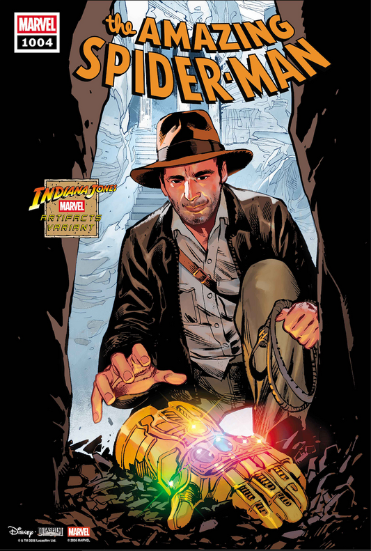 Amazing Spider-Man #1004 C Sarah Pichelli Indiana Jones Marvel Artifact Variant (11/25/2026) Marvel