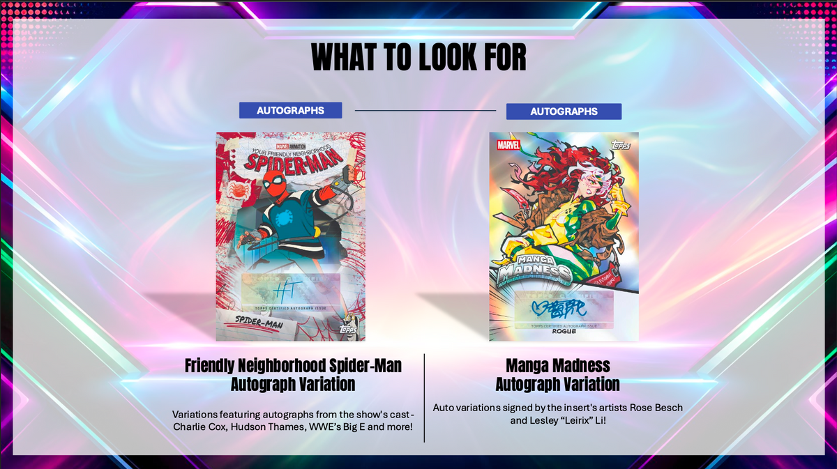 2026 Topps Marvel Neon Hobby Box Trading Cards (10/21/2026)