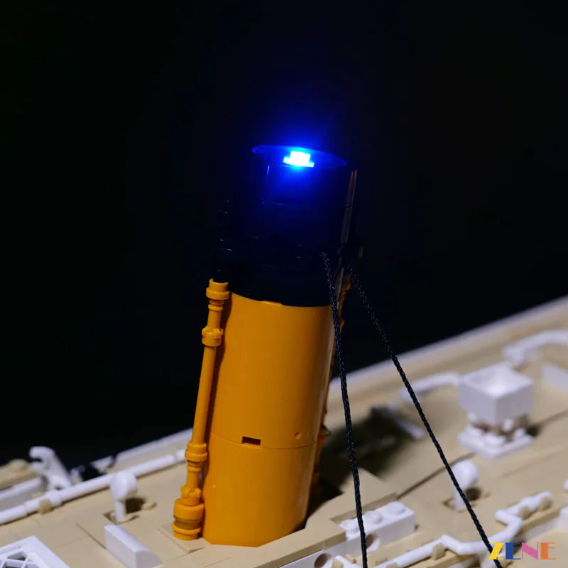 LEGO Titanic Ship #10294 (Ice Blue Ver.) Light Kit