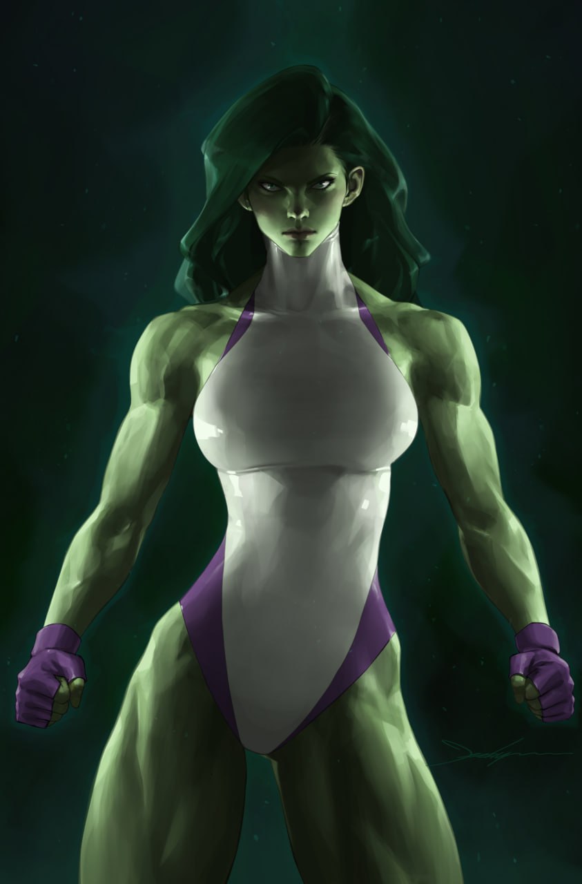She-Hulk and the Juggernaut Make Love #shehulk #marvelcomics #subscrib