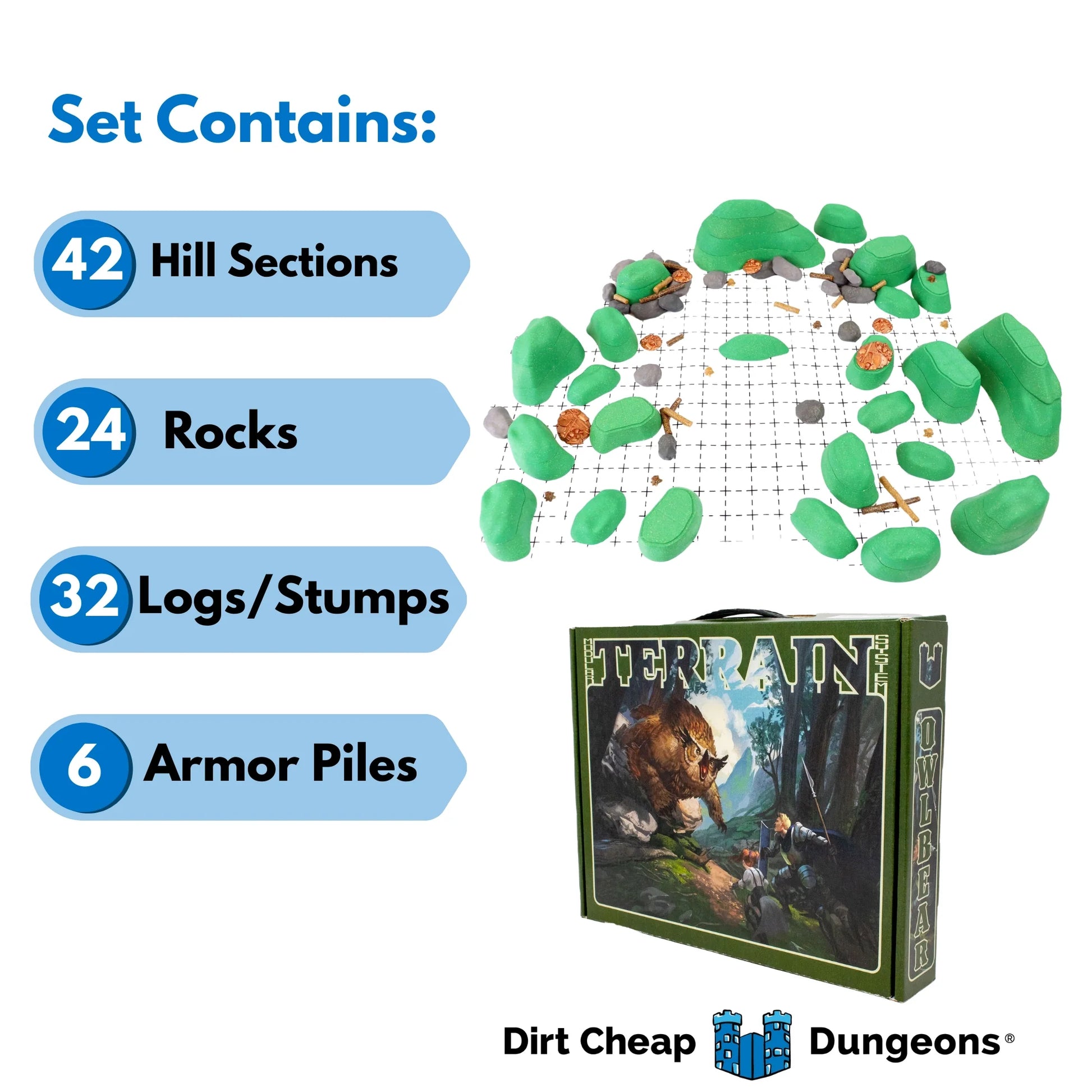 Owlbear Terrain Set - Golden Apple Comics