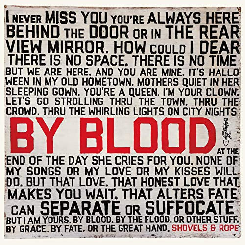 Shovels & Rope BY BLOOD [Vinyl]