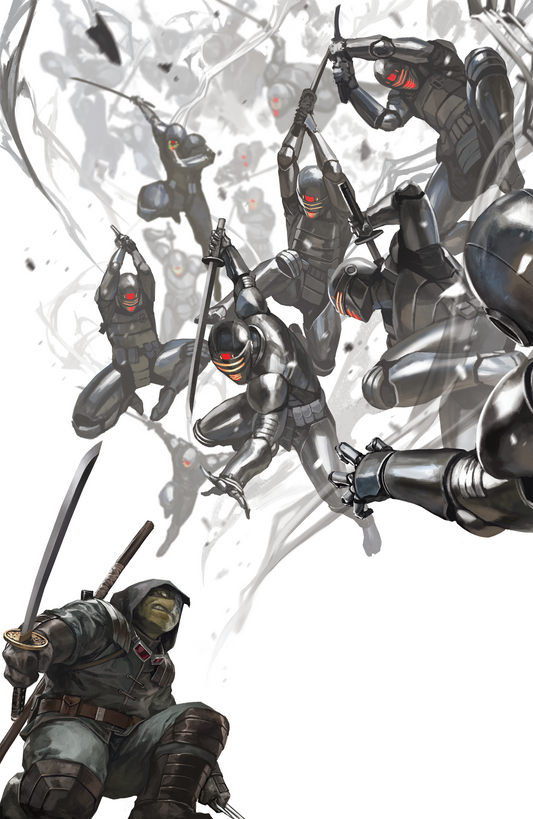 TMNT THE LAST RONIN #1 SSCO SKAN SRISUWAN HOMAGE VIRGIN VARIANT 2020