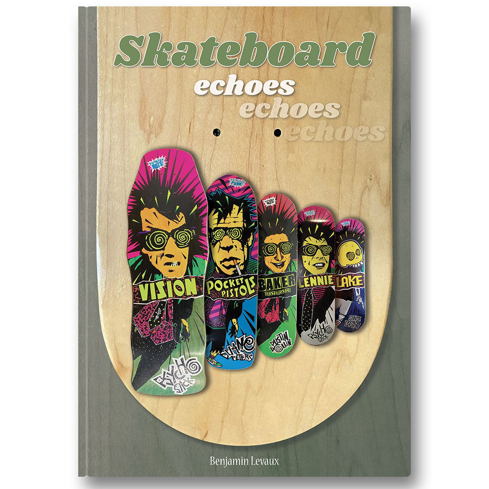 Skateboard Echoes - Book - By Benjamin Levaux