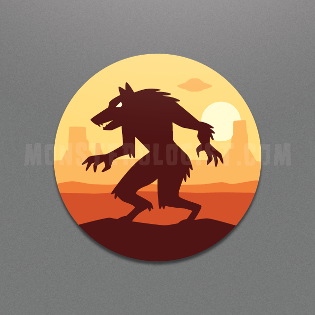 Skinwalker Circle Sticker - Golden Apple Comics
