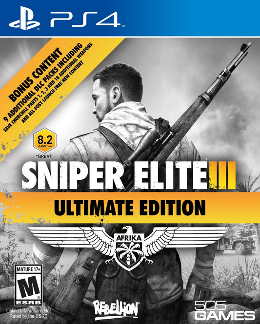 Sniper Elite III Ultimate Edition (Playstation 4)