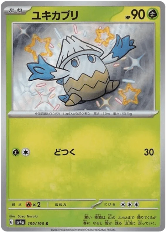 Snover (199/190) [Shiny Treasure ex]