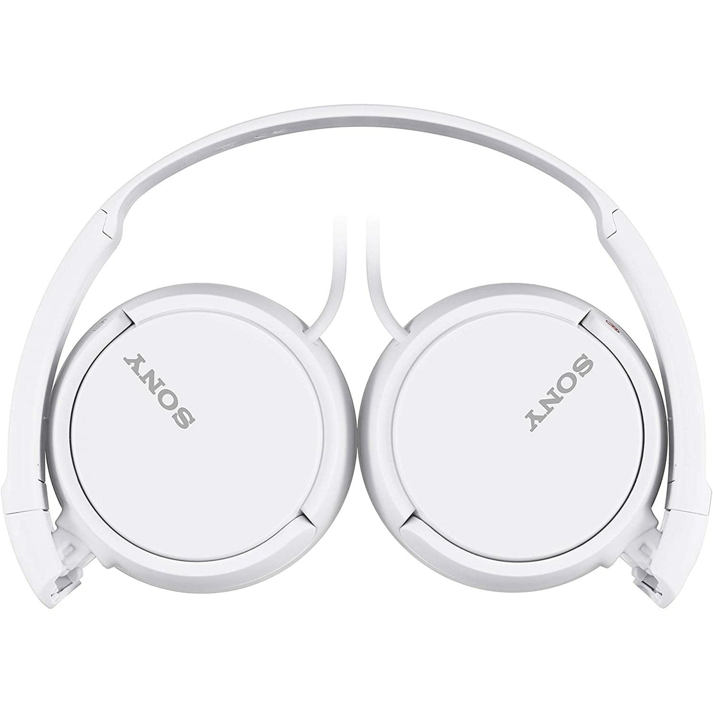 Sony ZX Series Wired On-Ear Headphones, White MDR-ZX110