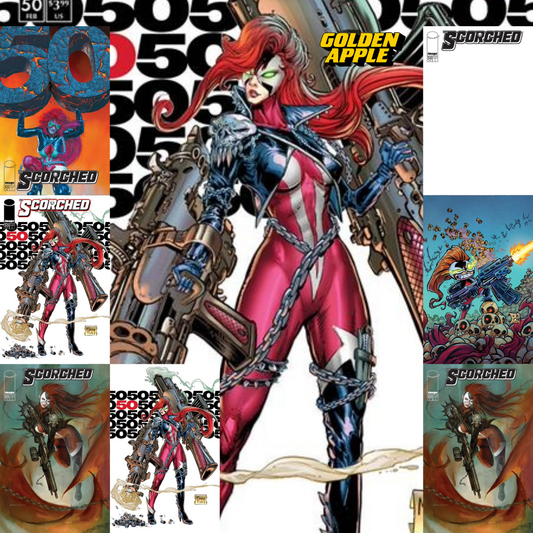 Spawn Scorched #50 A2 Cover Set Of 6 1:50 1:100 (02/25/2026) Image