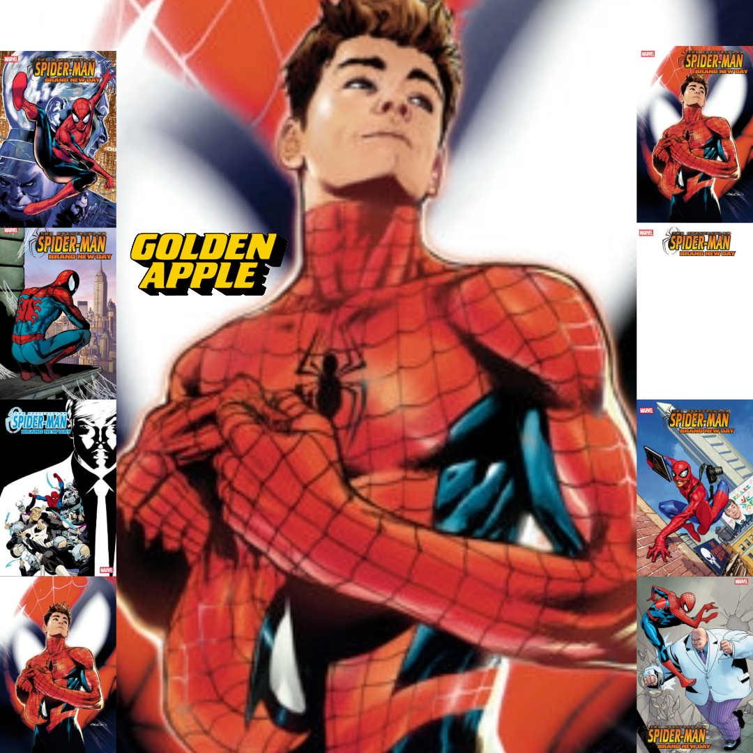 Spectacular Spider-Man Brand New Day #1 A1 Cover Set Of 9 1:25 1:50 1:100 (05/13/2026) Marvel - Golden Apple Comics