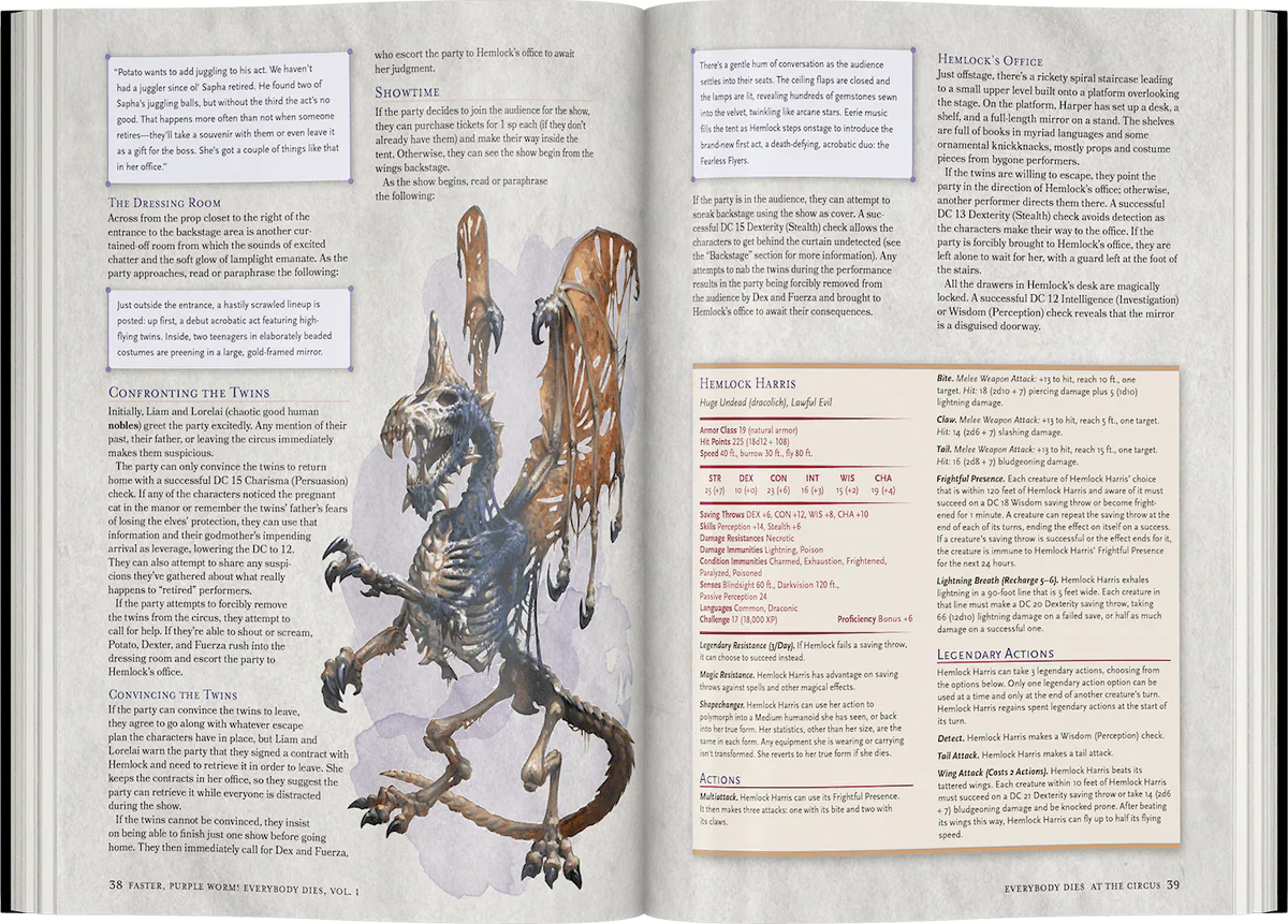 D&D 5E: Faster, Purple Worm! Everybody Dies - Vol. 1 - Golden Apple Comics