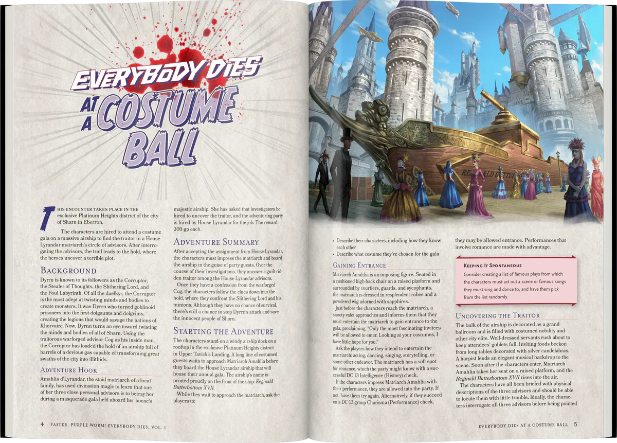 D&D 5E: Faster, Purple Worm! Everybody Dies - Vol. 1 - Golden Apple Comics