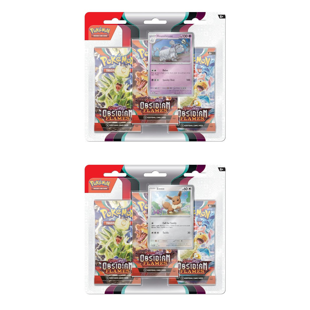 Pokemon: Obsidian Flames 3-Pack Blister