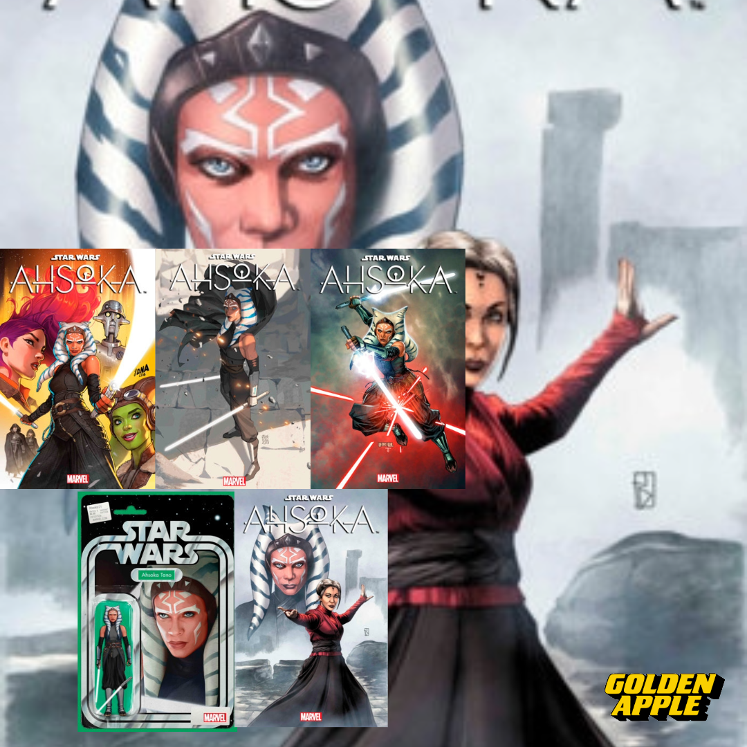 Star Wars Ahsoka #1 Variant Cover Set 10 Books (07/10/2024) Marvel