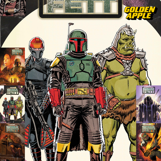 Star Wars The Book Of Boba Fett #1 A1 Cover Set Of 6 1:25 1:50 (09/09/2026) Marvel